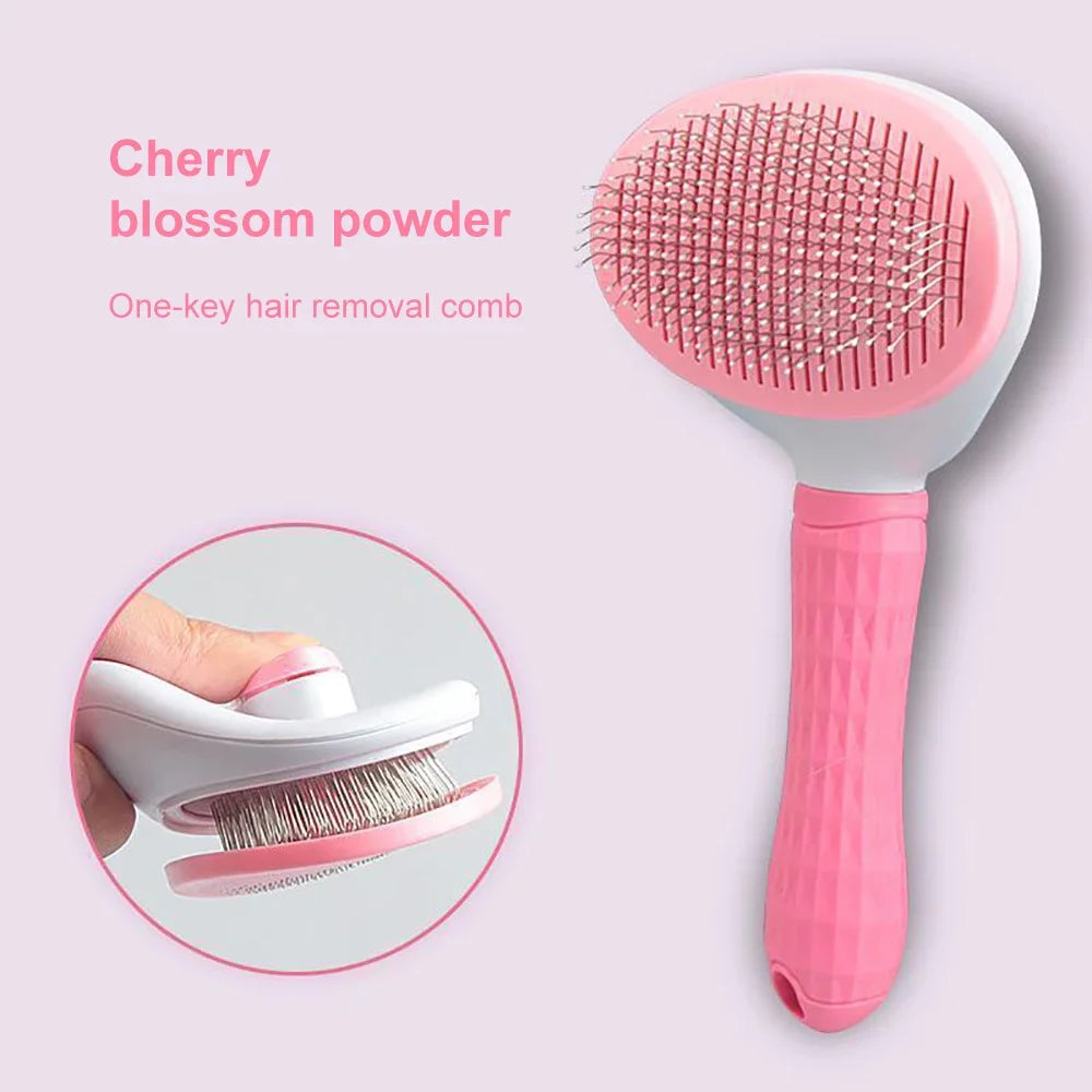 Stainless Steel Pet Hair Remover Brush