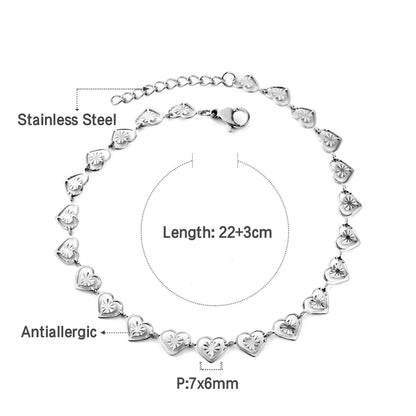 Stainless Steel Anklets