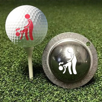 Stainless Steel Golf Ball Line Marker