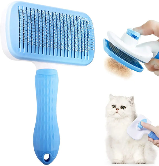 Stainless Steel Pet Hair Remover Brush