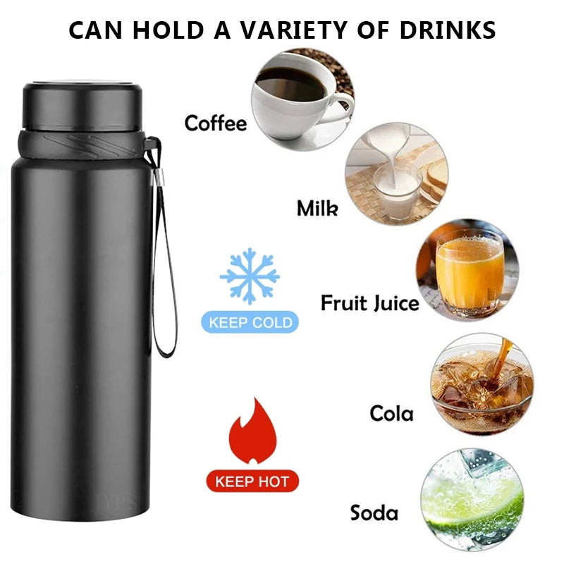 Stainless Steel Thermal Water Bottle for Hot & Cold
