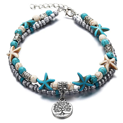 Starfish Anklets