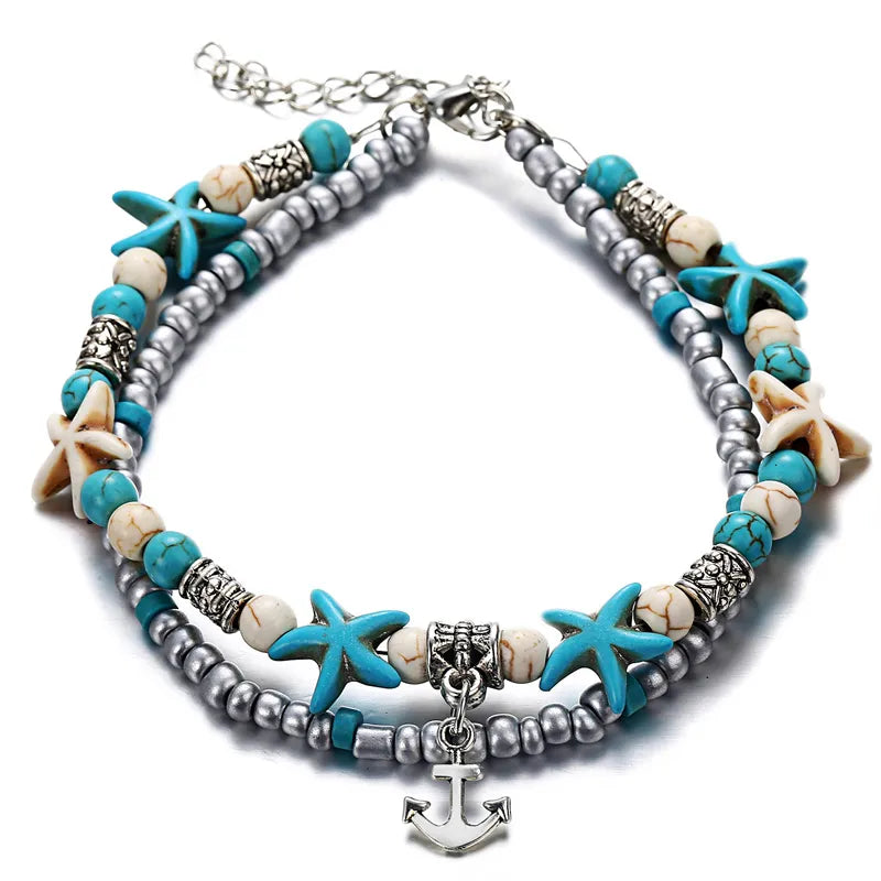 Starfish Anklets