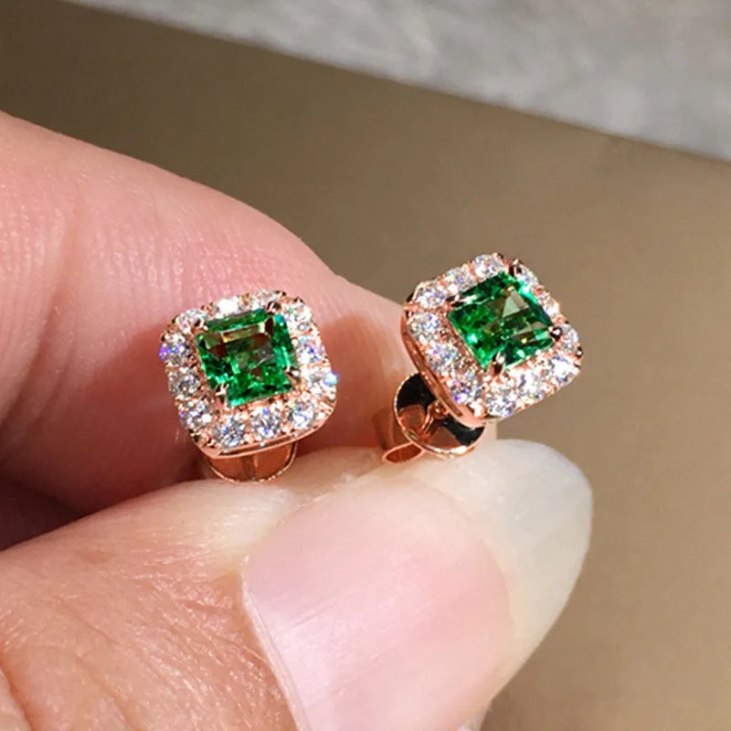 CZ Stud Earrings