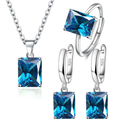 Zircon Jewelry Set
