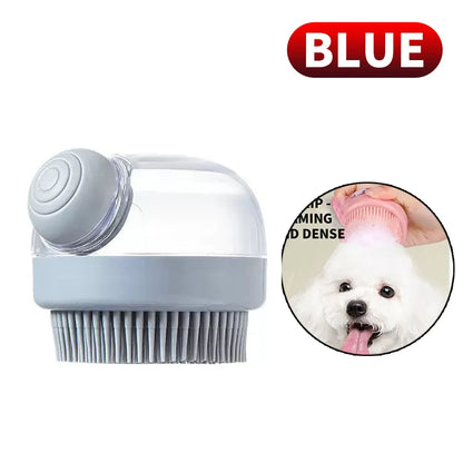Suitable Easy Foaming Silicone Small Dog Shampoo Brush