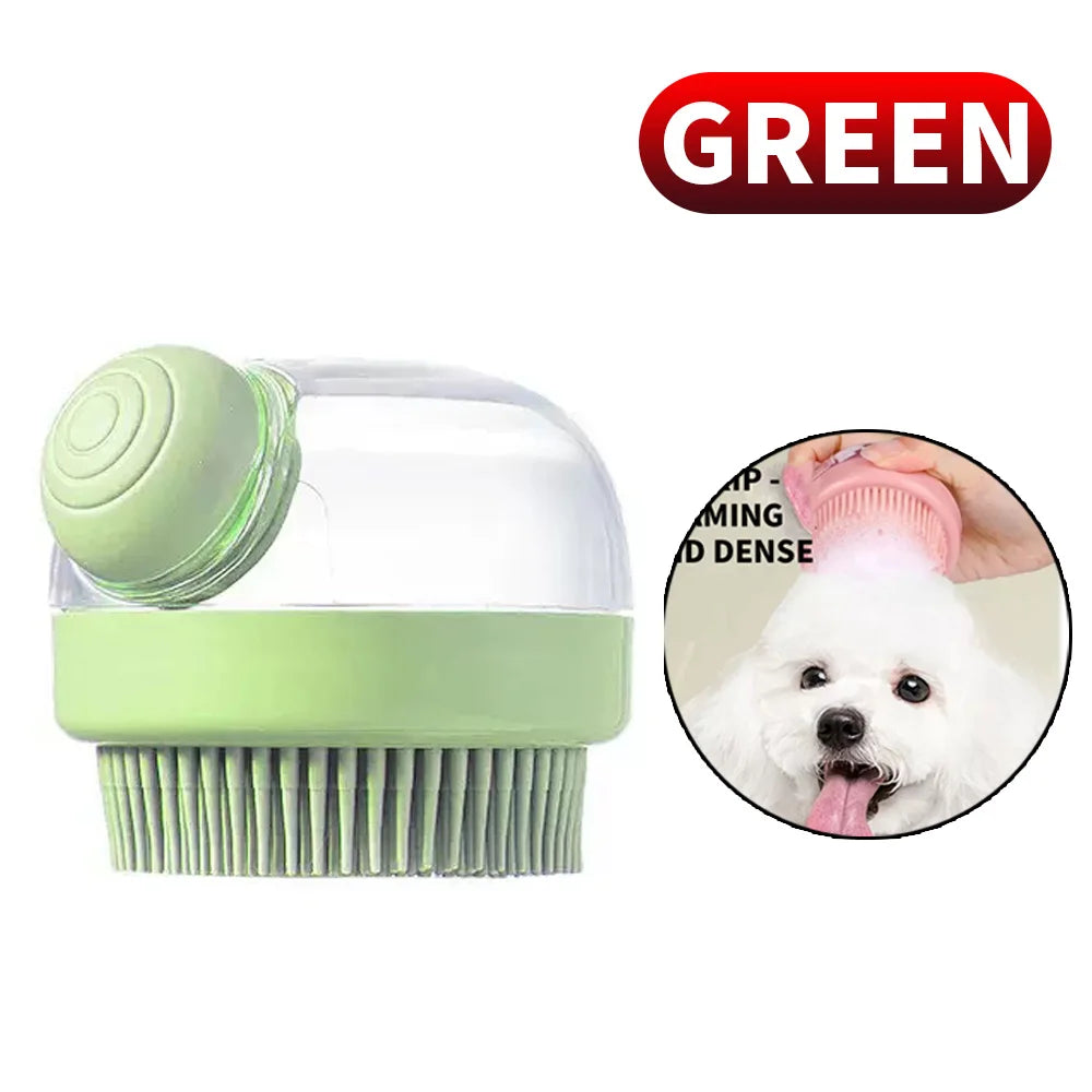 Suitable Easy Foaming Silicone Small Dog Shampoo Brush