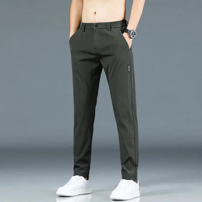 Summer Ice Silk Stretch Pants for Men
