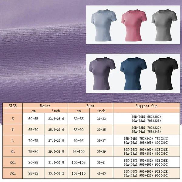Women's Quick-Dry Plus Size Sport T-Shirt Featured Profile