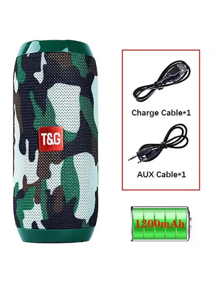 TG117 Wireless Waterproof Outdoor Bluetooth Speaker