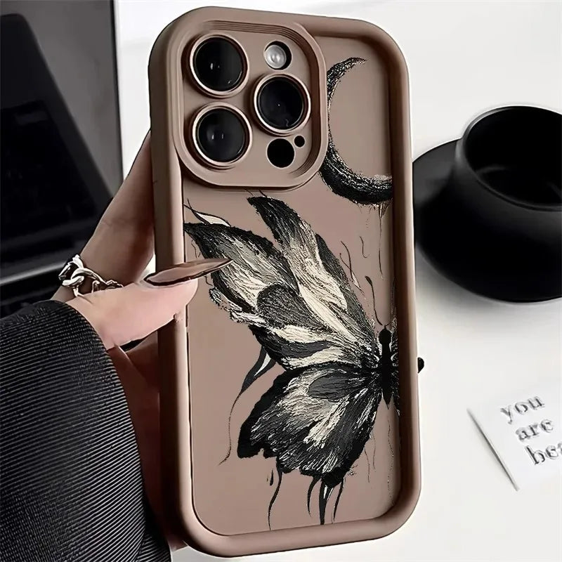 Soft TPU Butterfly Phone Case For Iphone 11