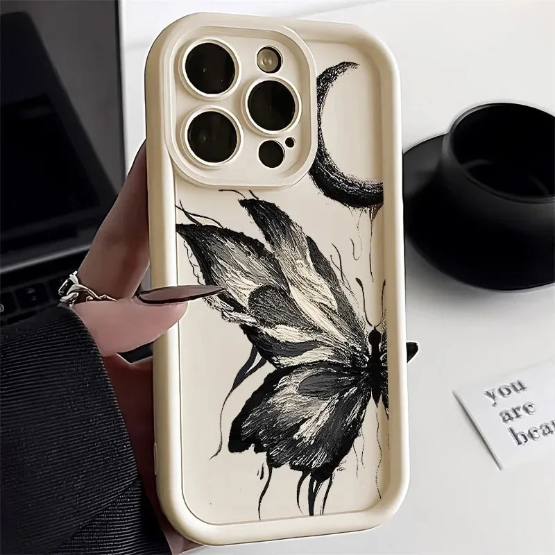 Soft TPU Butterfly Phone Case For Iphone 11