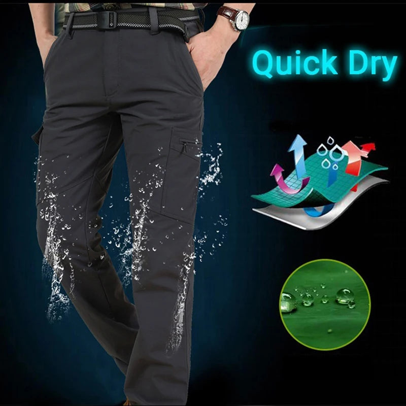 Tactical Cargo Pants Lightweight Waterproof