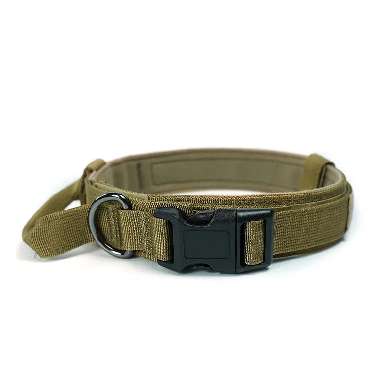 Durable Tactical Dog Collar Leash Set


