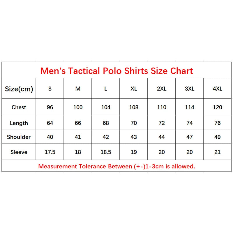Quick Dry Tactical Polo Shirt
