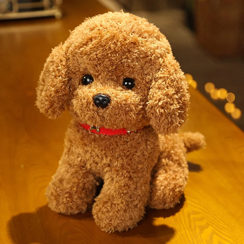 Realistic Children's Teddy Dog Plush