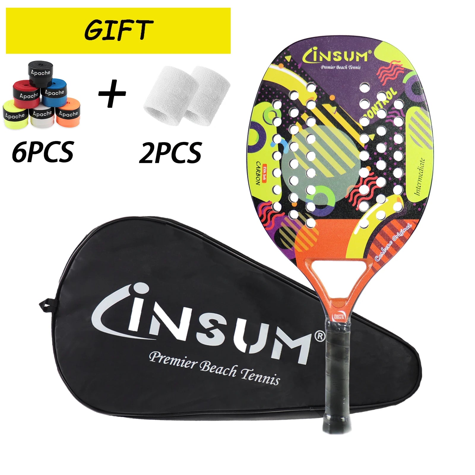 Beach Tennis Racquet with Backpack