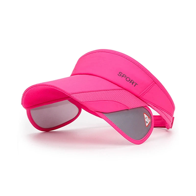 Adjustable Outdoor Tennis Visor Caps for Women & Men