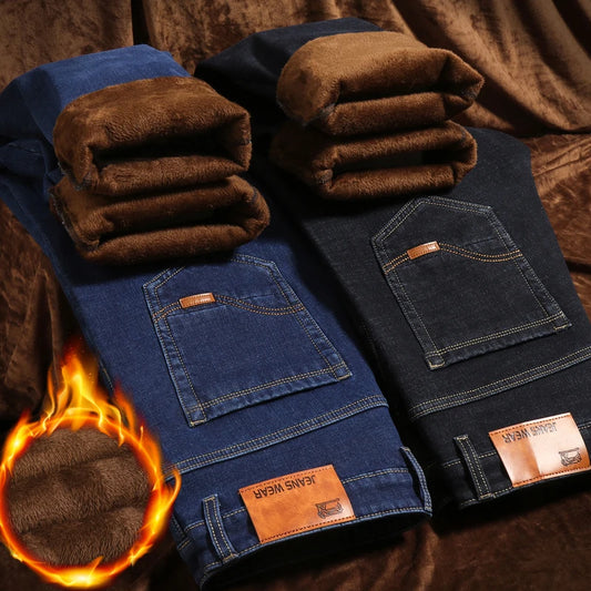 Thick Denim Jeans