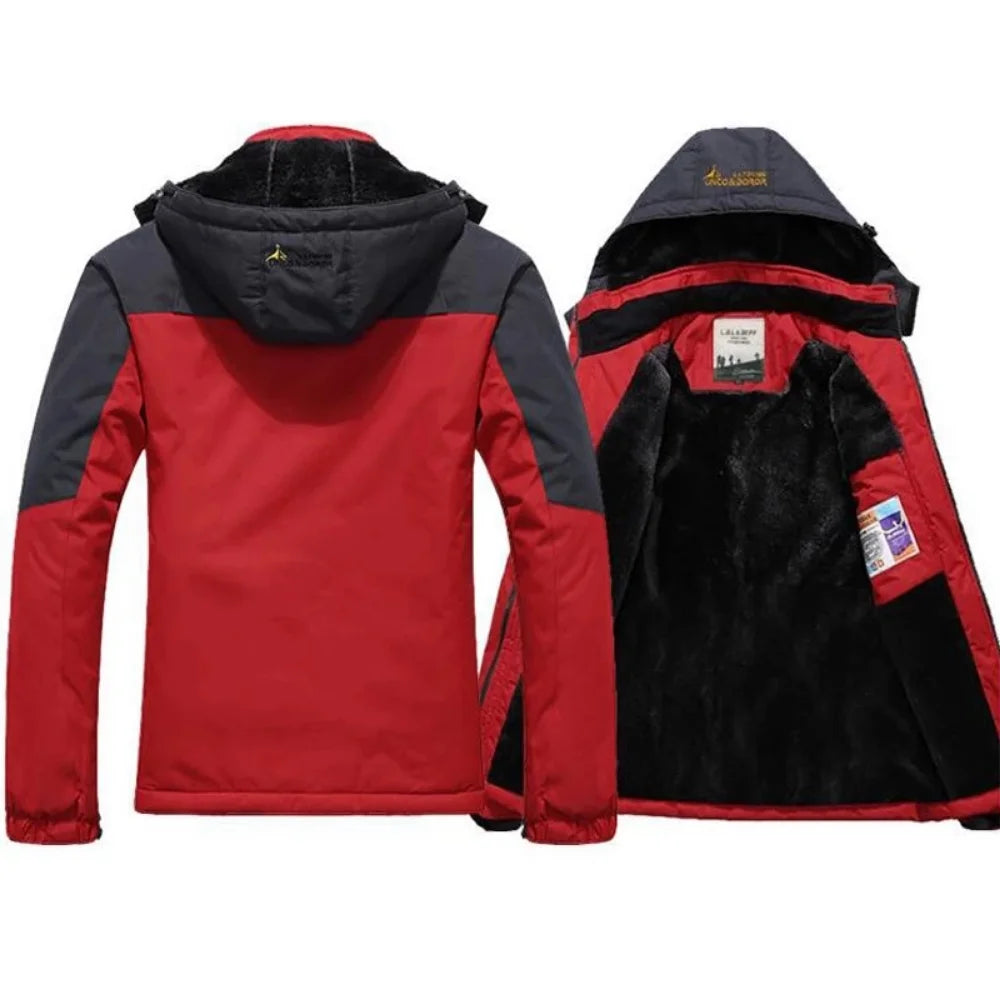 Thick Windproof Hooded Parka for Men