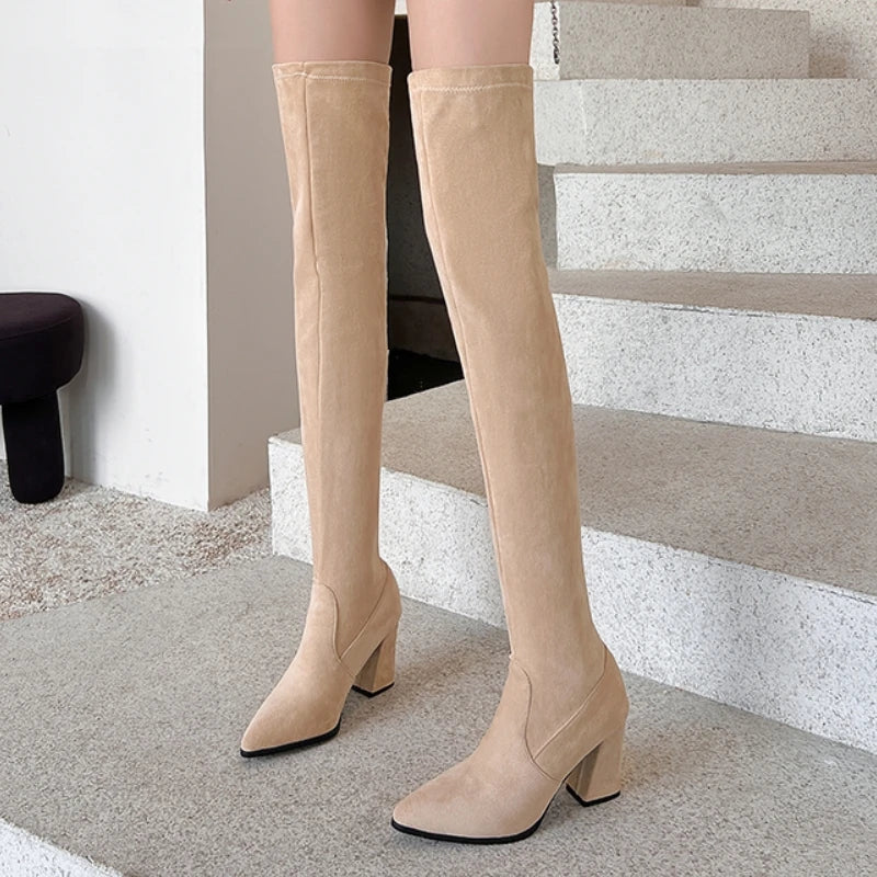 Thigh Knee Boots

