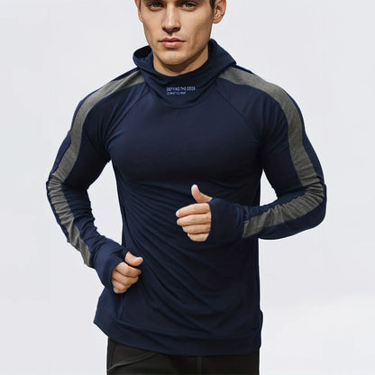 Tight-Fit Sports Jogging Pullover

