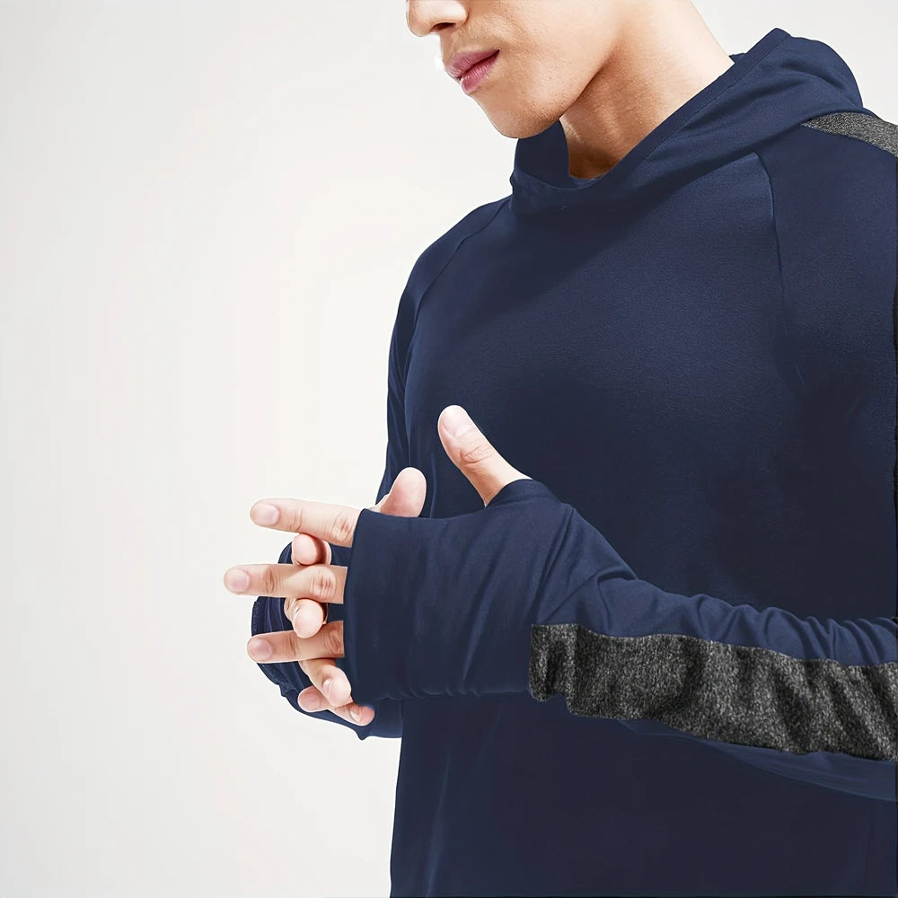 Tight-Fit Sports Jogging Pullover

