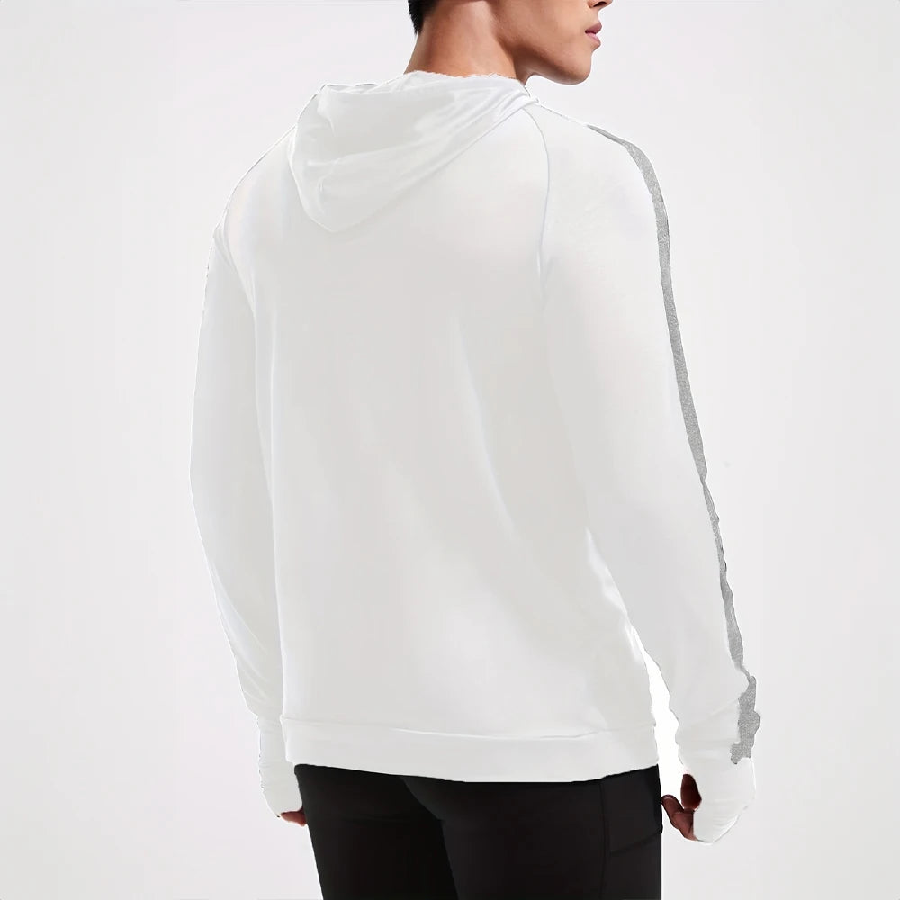 Tight-Fit Sports Jogging Pullover


