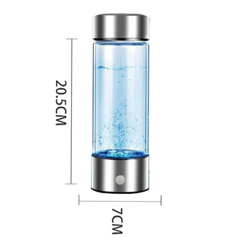 Portable Titanium Hydrogen-Rich Water Cup with Lonizer
