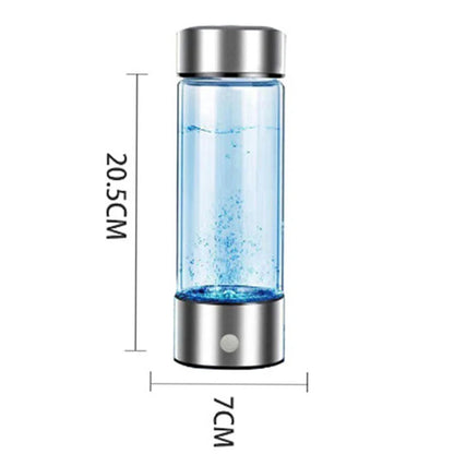 Portable Titanium Hydrogen-Rich Water Cup with Lonizer
