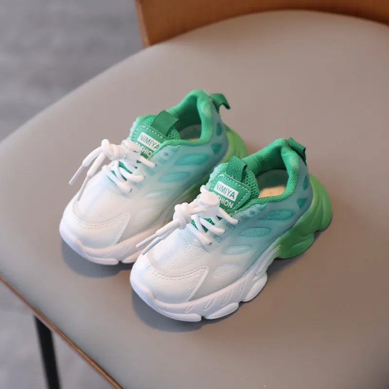 Toddler Baby Gradient Color Children Sports Shoes