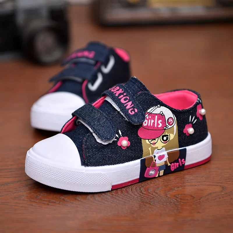 Toddler Flat Canvas Shoes