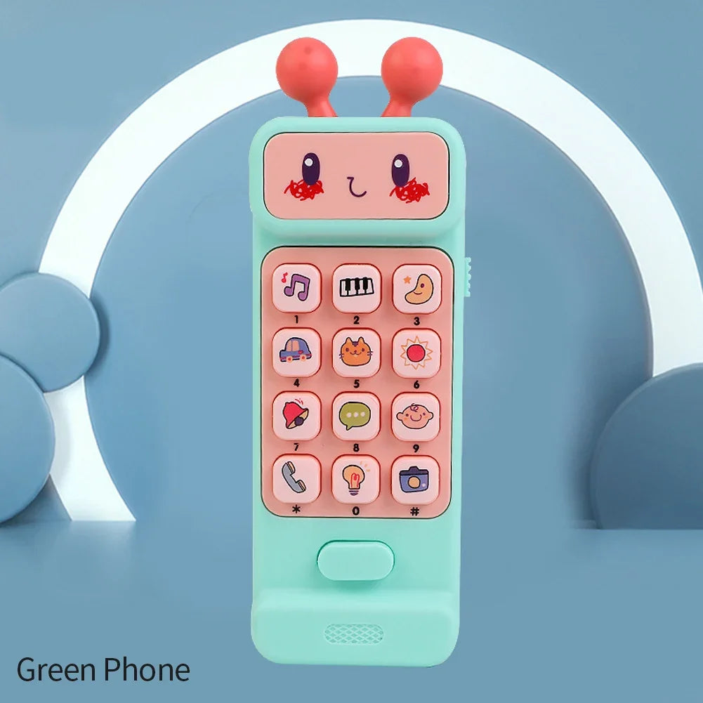 Baby Phone Toy Sleeping Early Educational Musical Toys For Babies