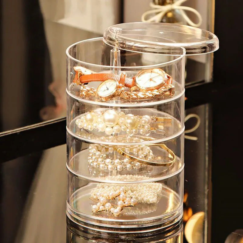 Transparent Jewelry Box

