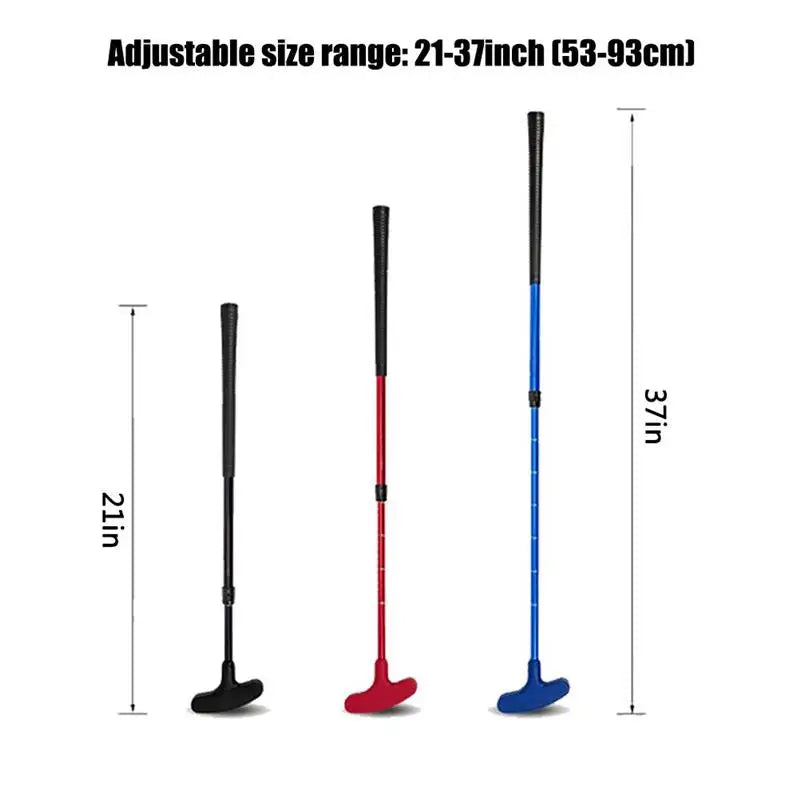 Adjustable Two-Way Mini Golf Putter for All
