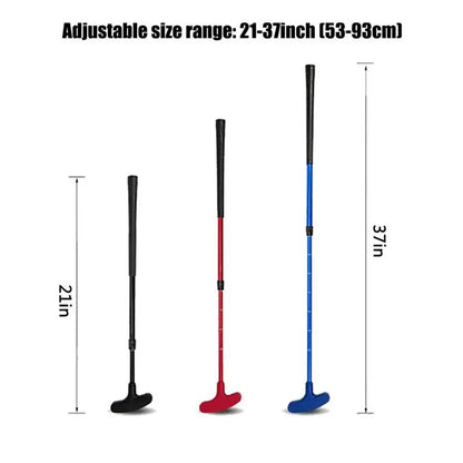 Adjustable Two-Way Mini Golf Putter for All
