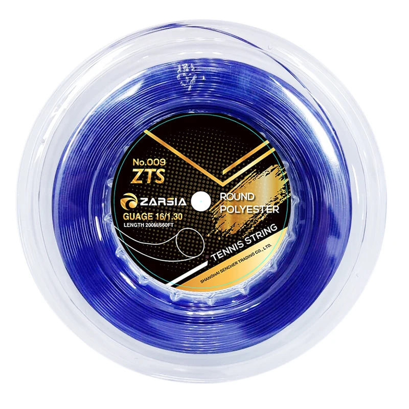 Tension des cordes de raquette de tennis non revêtues à haute élasticité 