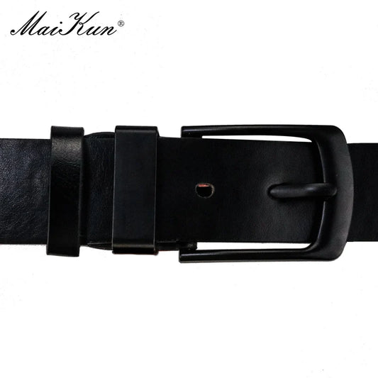 Casual Leather Jeans Belt for Men