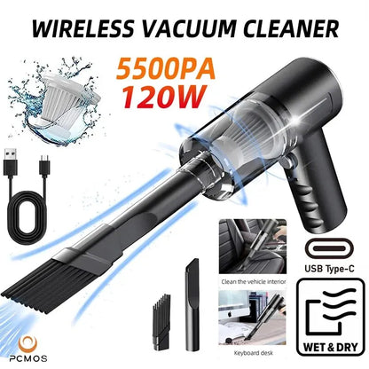 USB Charging Small Car Vacuum Cleaner