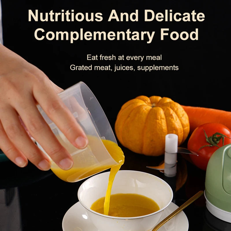 USB eletric garlic chopper

