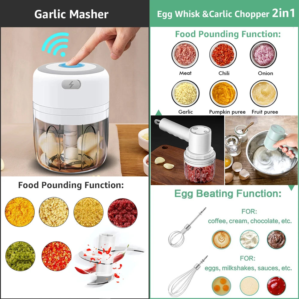 USB mini food chopper

