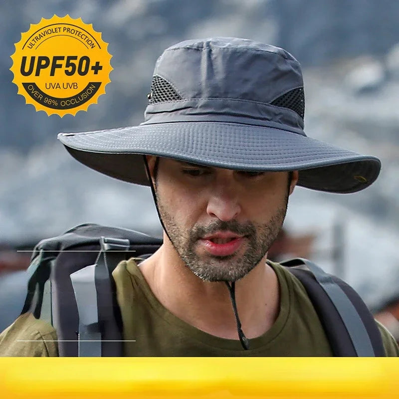 Quick-Drying UV-Proof Fisherman Hat
