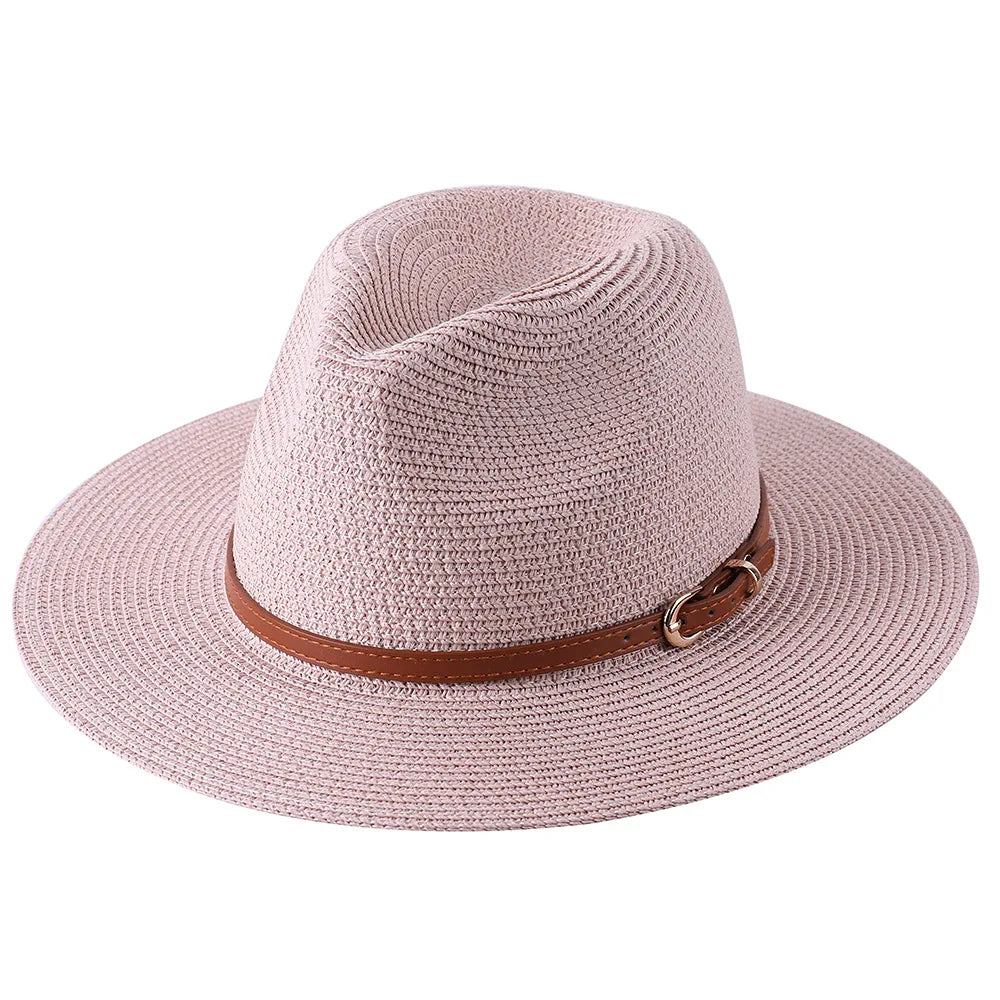 Wide Brim UV Protection Beach Fedora
