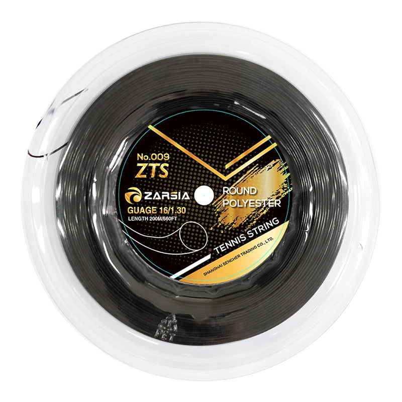 Tension des cordes de raquette de tennis non revêtues à haute élasticité 