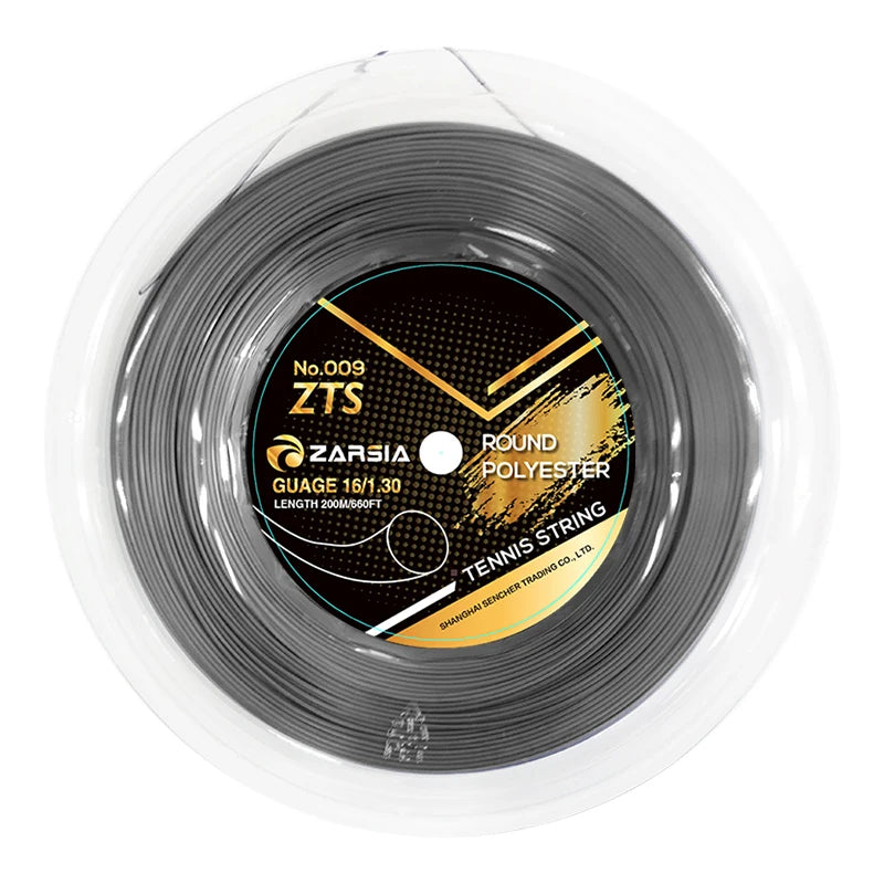 Tension des cordes de raquette de tennis non revêtues à haute élasticité 