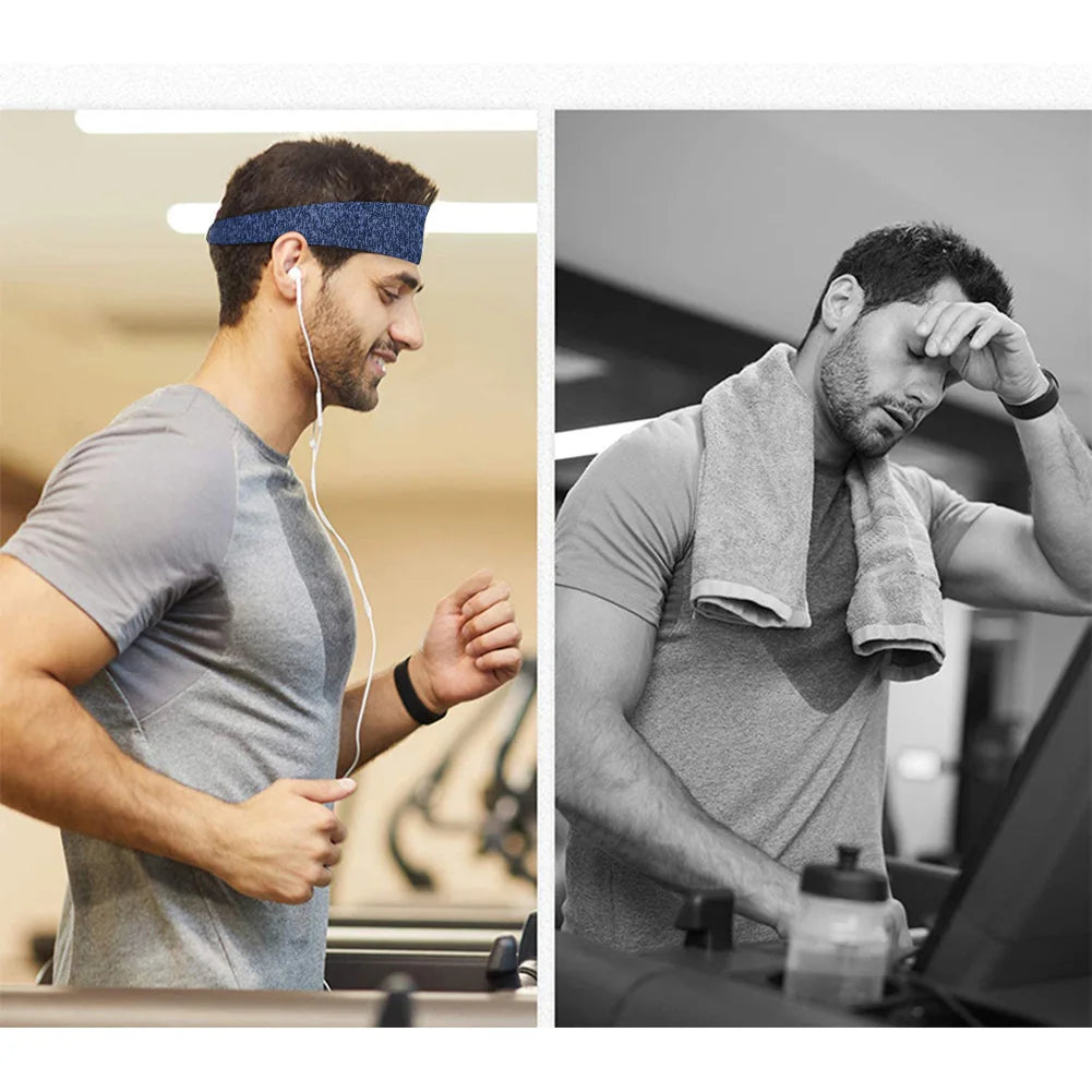 Ultra-Thin Unisex Elastic Headband for Sports
