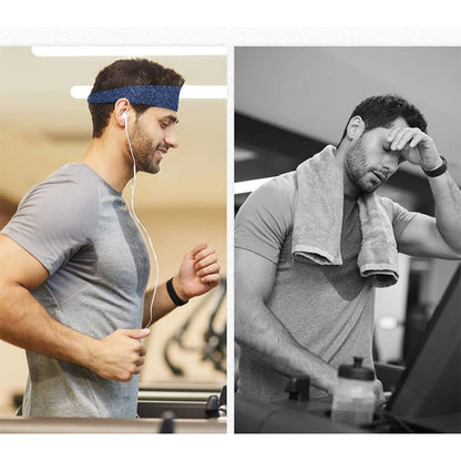 Ultra-Thin Unisex Elastic Headband for Sports

