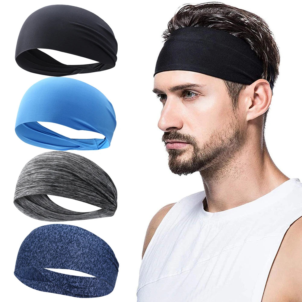 Ultra-Thin Unisex Elastic Headband for Sports
