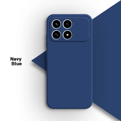 Ultra 5G Solid Color Square Liquid Bumper Phone Case