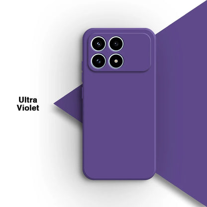 Ultra 5G Solid Color Square Liquid Bumper Phone Case